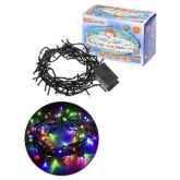 Гирлянда светодиодная TDM СГ50МЗ5, многоцвет., зеленый шнур, 5м, 8 режимов, 250В, IP20