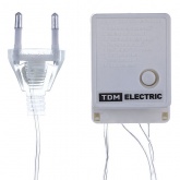 Гирлянда светодиодная TDM СГ100Б10, белая, 10м, 8 режимов, 250В, IP20