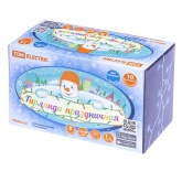 Гирлянда светодиодная TDM СГ100Г10, голубая, 10м, 8 режимов, 250В, IP20