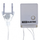 Гирлянда светодиодная TDM СГ100Г10, голубая, 10м, 8 режимов, 250В, IP20