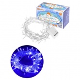 Гирлянда светодиодная TDM СГ100Г10, голубая, 10м, 8 режимов, 250В, IP20