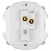 Выключатель одноклавишный TDM Байкал 16А 250В белый