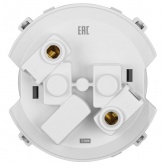 Розетка TDM Байкал 2П 16А 250В шторки белая