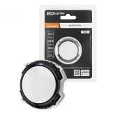 Кнопочный выключатель одноклавишный TDM Байкал 16А 250В белый