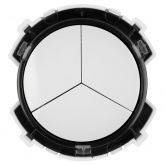 Кнопочный выключатель трехклавишный TDM Байкал 16А 250В белый