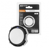 Кнопочный переключатель одноклавишный TDM Байкал 16А 250В белый