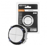 Кнопочный переключатель четырехклавишный TDM Байкал 16А 250В белый