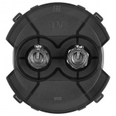 Розетка TDM Байкал TV/SAT проходная белая