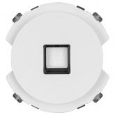 Розетка телефонная TDM Байкал RJ11 белая