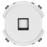 Розетка компьютерная TDM Байкал RJ45 белая