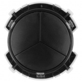 Кнопочный выключатель трехклавишный TDM Байкал 16А 250В агат