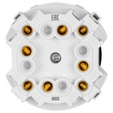 Кнопочный выключатель четырехклавишный TDM Байкал 16А 250В агат