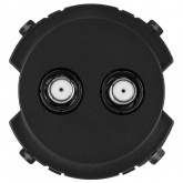 Розетка TDM Байкал TV/SAT проходная агат