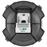 Розетка телефонная TDM Байкал RJ11 агат