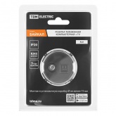 Розетка двойная TDM Байкал RJ45+TV розетка оконечная агат