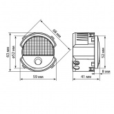 Ночник TDM Байкал агат