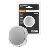 Переключатель одноклавишный TDM Байкал 16А 250В платина