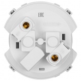 Розетка TDM Байкал 2П 16А 250В шторки платина