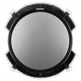 Кнопочный переключатель одноклавишный TDM Байкал 16А 250В платина