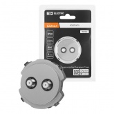 Розетка TDM Байкал TV/SAT проходная платина