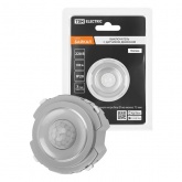 Выключатель с датчиком движения TDM Байкал 16А 250В платина