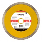 Диск алмазный отрезной Kranz сплошной 180x22.2/25,4 мм