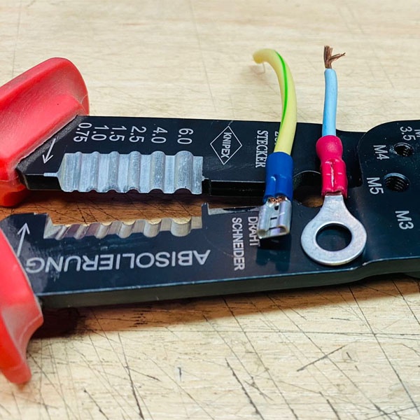 Механический инструмент для опрессовки втулочных наконечников 0,5-2,5 мм2,