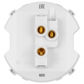 Переключатель одноклавишный TDM Байкал 16А 250В фисташковый