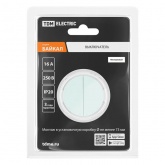 Переключатель двухклавишный TDM Байкал 16А 250В фисташковый