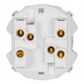 Переключатель двухклавишный TDM Байкал 16А 250В фисташковый