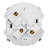 Розетка TDM Байкал 2П+З 16А 250В шторки фисташковый