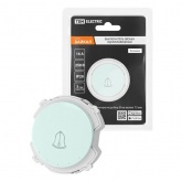 Кнопочный выключатель звонка одноклавишный TDM Байкал 16А 250В фисташковый