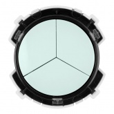 Кнопочный выключатель трехклавишный TDM Байкал 16А 250В фисташковый