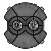 Розетка двойная TDM Байкал TV проходная фисташковый