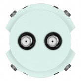 Розетка TDM Байкал TV/SAT проходная фисташковый