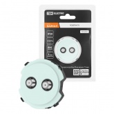 Розетка TDM Байкал TV/SAT проходная фисташковый