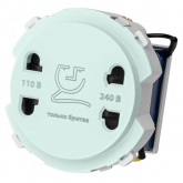 Розетка для бритвы TDM Байкал фисташковый