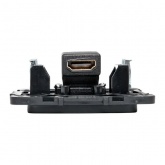 Механизм розетки EKF HDMI Стокгольм черный