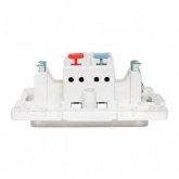 Механизм кнопки EKF 10А 10А Стокгольм белый