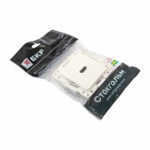 Механизм розетки EKF HDMI белый Стокгольм белый