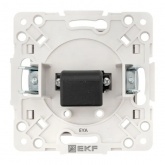 Механизм розетки EKF HDMI белый Стокгольм белый