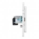 Механизм розетки EKF HDMI белый Стокгольм белый