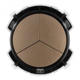 Кнопочный выключатель трехклавишный TDM Байкал 16А 250В бронза