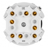 Кнопочный выключатель четырехклавишный TDM Байкал 16А 250В бронза