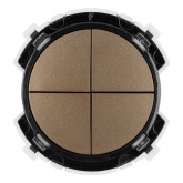 Кнопочный переключатель четырехклавишный TDM Байкал 16А 250В бронза