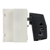 Рубильник-выключатель EKF PowerSwitch 63A 3P c рукояткой управления для прямой установки