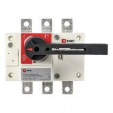 Рубильник-выключатель EKF PowerSwitch 160A 3P c рукояткой управления для прямой установки