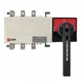 Рубильник-переключатель EKF PowerSwitch 100A 3P c рукояткой управления для прямой установки