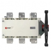 Рубильник-переключатель EKF PowerSwitch 1000A 3P c рукояткой управления для прямой установки