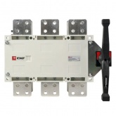 Рубильник-переключатель EKF PowerSwitch 1250A 3P c рукояткой управления для прямой установки